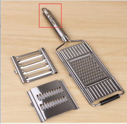 Professional Stainless Steel Grater | Fruit and Vegetable Cutter for Home Use
