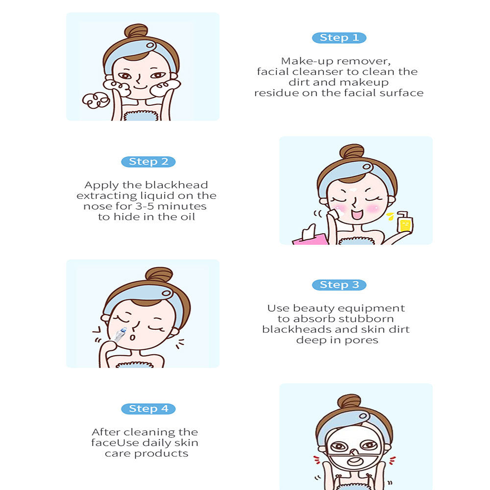 Home Use Electric Blackhead Remover | Vacuum Suction Beauty Instrument