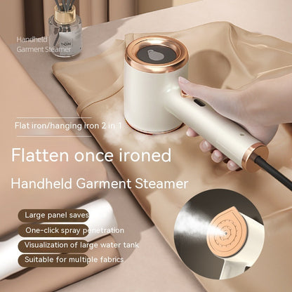 Mini Handheld Garment Steamer | Portable Fabric Steam Iron for Travel & Home