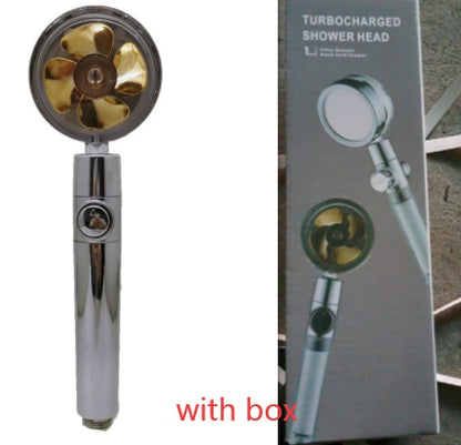 Luxury High-Pressure Shower Head | 360° Adjustable Water-Saving Rain Nozzle for Bathroom