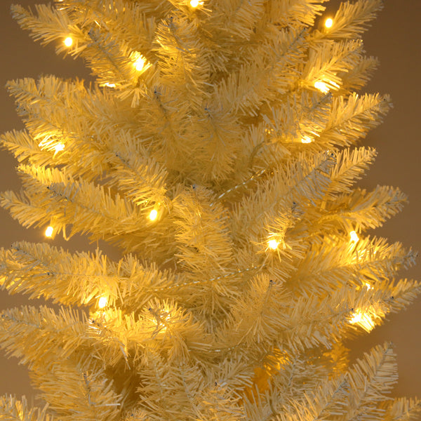 White 6.5ft, 250 Light Christmas Tree
