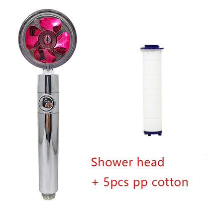 Luxury High-Pressure Shower Head | 360° Adjustable Water-Saving Rain Nozzle for Bathroom