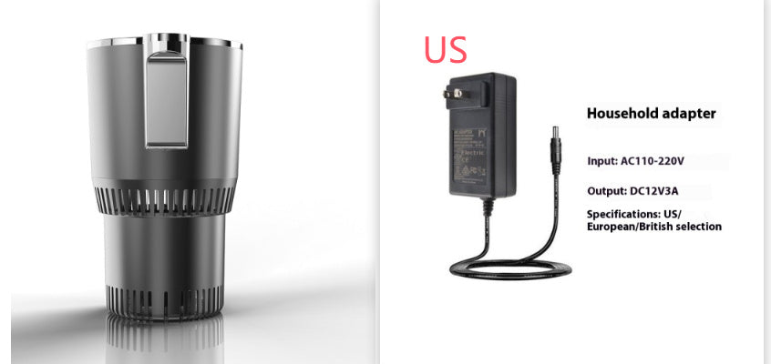 Portable Car Drink Warmer and Cooler | Onboard Temperature Control Cup