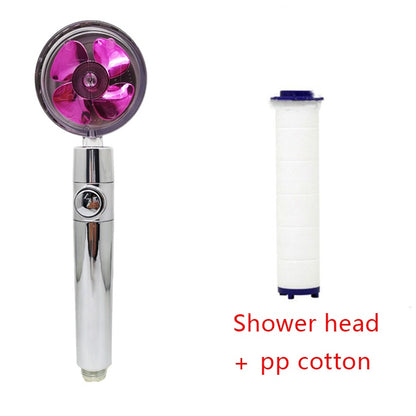 Luxury High-Pressure Shower Head | 360° Adjustable Water-Saving Rain Nozzle for Bathroom