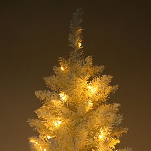 White 6.5ft, 250 Light Christmas Tree