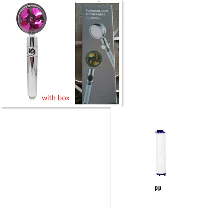 Luxury High-Pressure Shower Head | 360° Adjustable Water-Saving Rain Nozzle for Bathroom