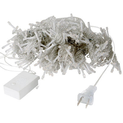 9.8 ft LED Curtain String Light | 300 LEDs, Remote, Multi-Mode, Holiday & Party Decor