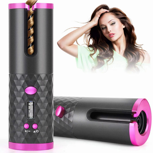 USB Rechargeable Automatic Curling Iron