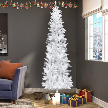 White 6.5ft, 250 Light Christmas Tree