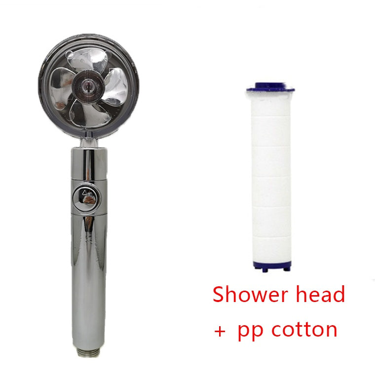 Luxury High-Pressure Shower Head | 360° Adjustable Water-Saving Rain Nozzle for Bathroom