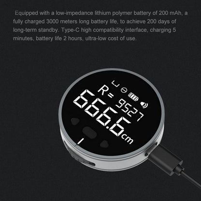 High Precision Electronic Ruler | Lightweight LCD Distance Measuring Tool