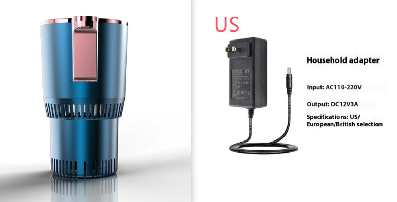 Portable Car Drink Warmer and Cooler | Onboard Temperature Control Cup